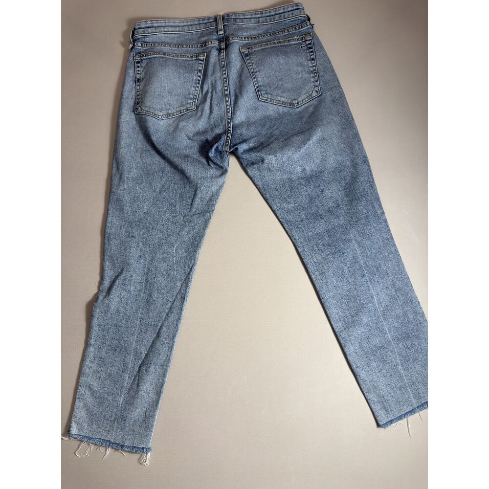 Rag & Bone Dre Low-Rise Slim Boyfriend Women's Jeans Stella Size 28 - Picture 13 of 14